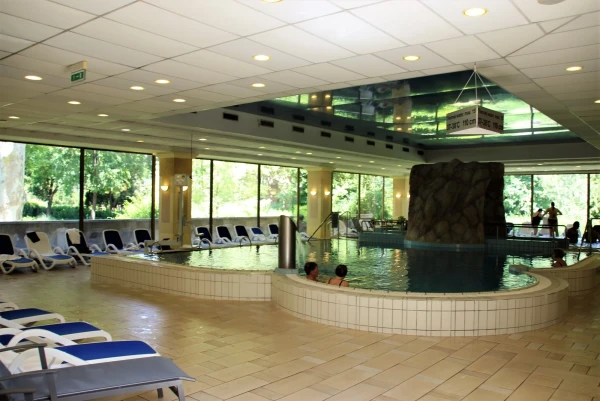 Отель Danubius Health Spa Resort Margitsziget 4* (Будапешт, остров Маргит). Термальные бассейны.