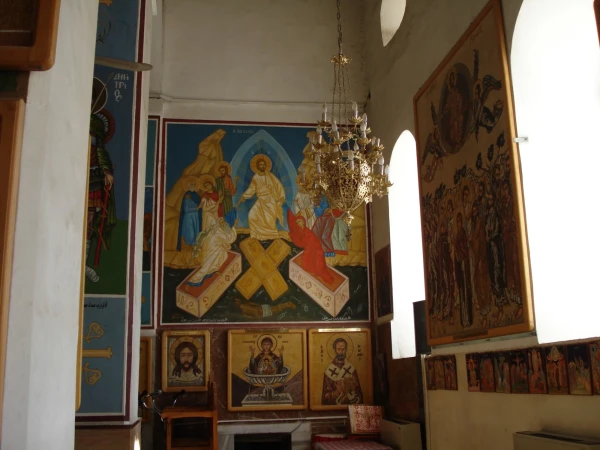 В церкви Св. Георгия, Мадаба