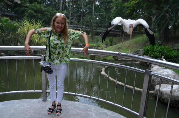 KL Bird Park Kuala-Lumpur Malaysia - парк птиц в Куала-Лумпур Малайзия