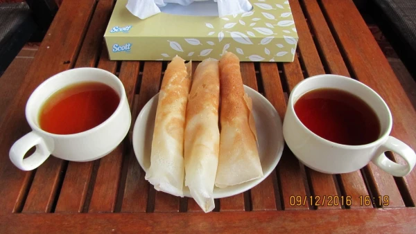 Блинчики из мякоти кокоса.