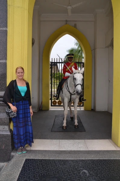 Istana Negara Kuala-Lumpur Королевский Дворец Истана Негара в Куала-Лумпуре