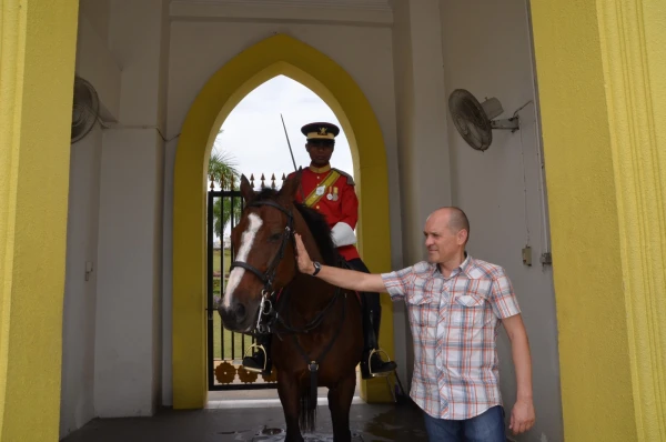 Istana Negara Kuala-Lumpur Королевский Дворец Истана Негара в Куала-Лумпуре