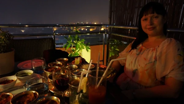 Ресторан Sky Deck на крыше отеля