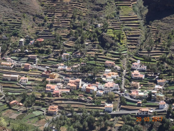 Valle Gran Rey: mirador de la Curva del Queso...