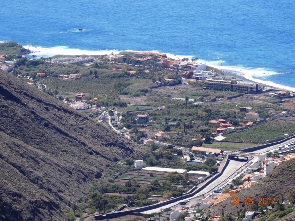 Valle Gran Rey: mirador de la Curva del Queso...