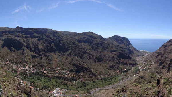 Valle Gran Rey: mirador de la Curva del Queso...