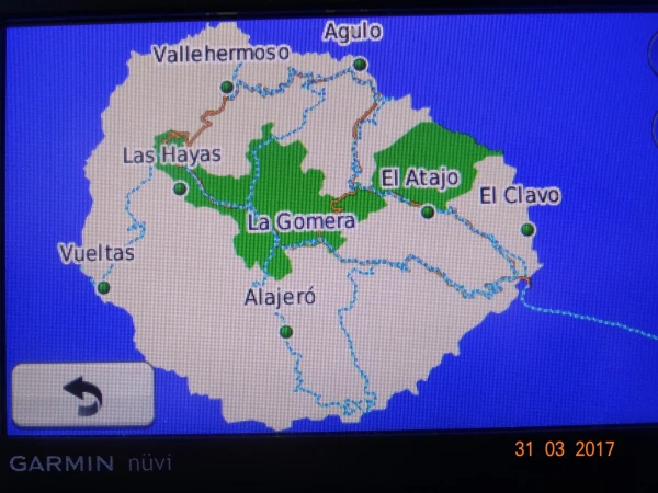 Наши маршруты по дорогам La Gomera: проехали почти все километры... 270...