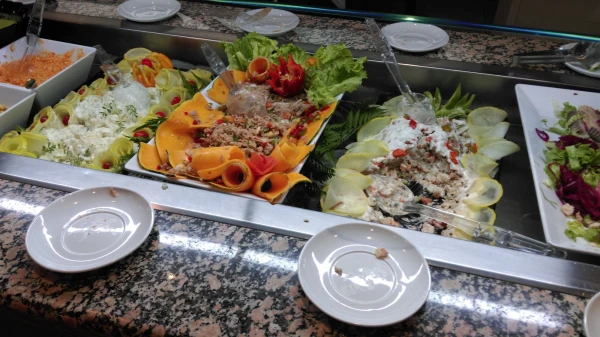 Hotel Turquesa Playa, ресторация...