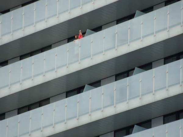 На нашем балконе в Отеле Hyatt Regency Sochi