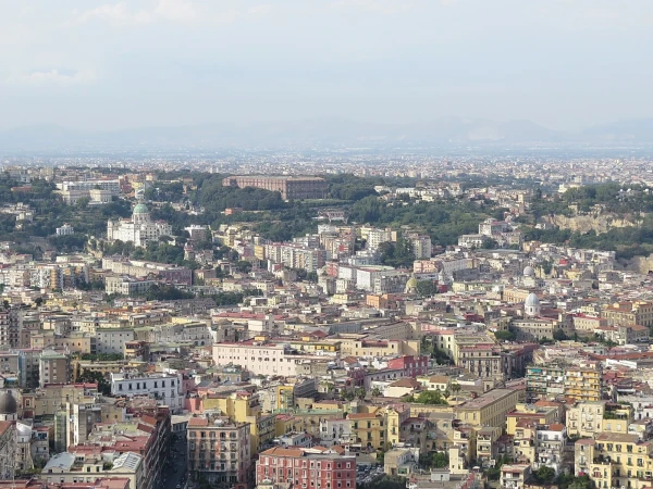 Неаполь, вид с замка Сант Эльмо