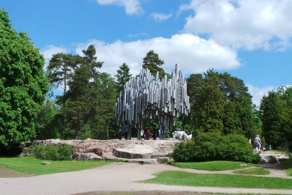 Хельсинки. Памятник Яну Сибелиусу