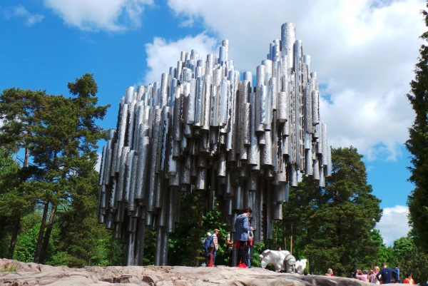 Хельсинки. Памятник Яну Сибелиусу