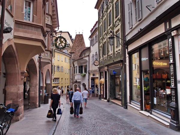 Мерано, старый город