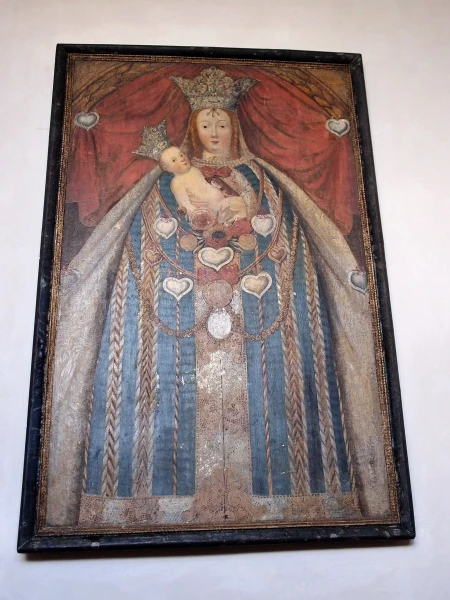 В часовне церкви