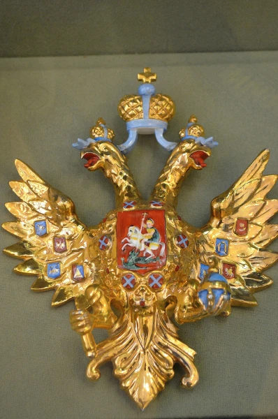 В Государственном историческом музее. Герб государства российского