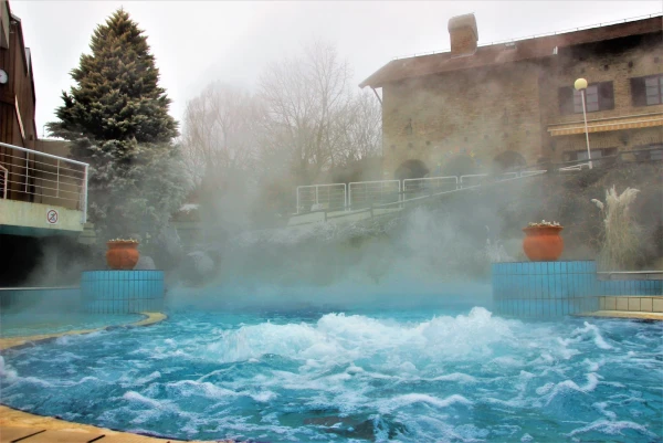 Зимняя сказка Хевиза. Отель  Danubius Health Spa Resort Aqua 4*.