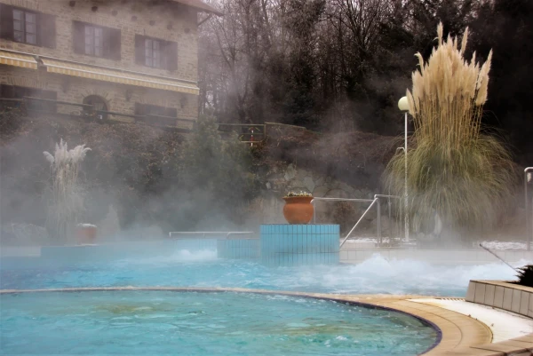 Зимняя сказка Хевиза. Отель  Danubius Health Spa Resort Aqua 4*.