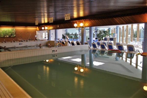 Хевиз. Отель  Danubius Health Spa Resort Aqua 4*. Термальные бассейны.