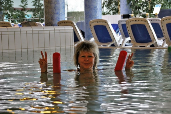 Хевиз. Отель  Danubius Health Spa Resort Aqua 4*. Термальные бассейны.
