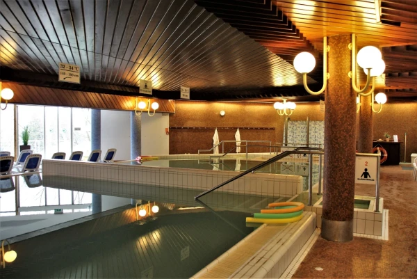 Хевиз. Отель  Danubius Health Spa Resort Aqua 4*. Термальные бассейны.