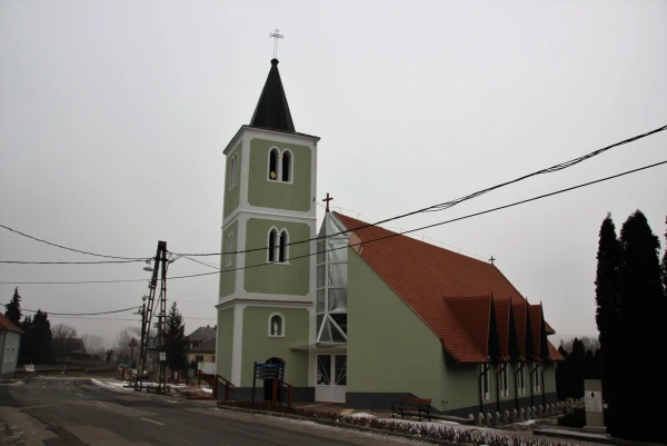 Зимняя прогулка на Винную Горку (деревушка Эгредь). Храм Сердца Христова.