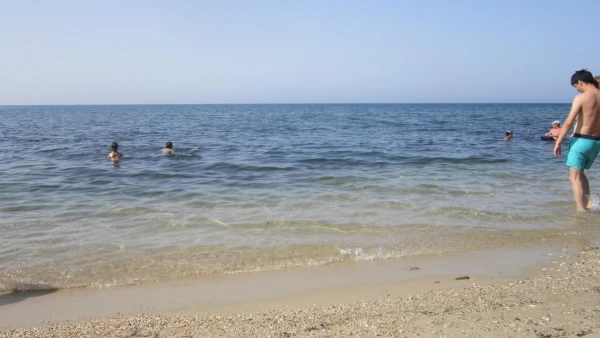Море около отеля