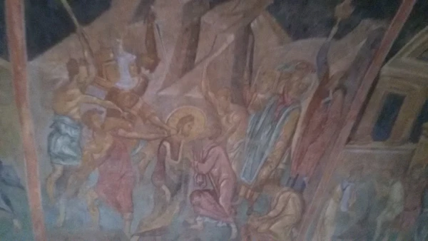 Фреска поцелуй Иуды