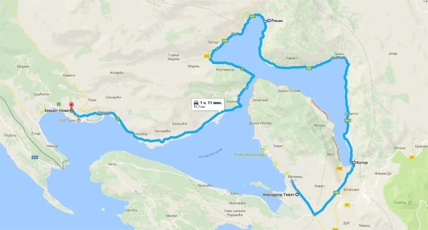 Маршрут первого дня