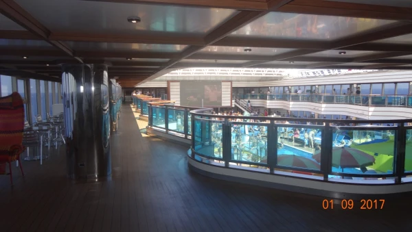 Balconata Azzurro Blu, палуба 10