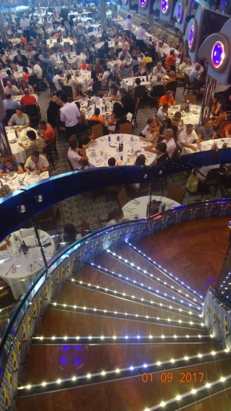 Ristorante Albatros, ужин...