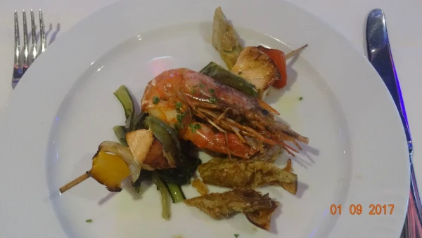 Ristorante Albatros, ужин: сегодня кухня Сардинии...