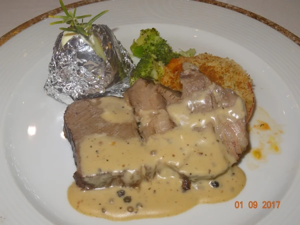 Ristorante Albatros, ужин: сегодня кухня Сардинии...