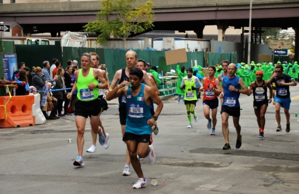 Нью-Йоркский марафон 2017 у порога нашего Comfort Inn Long Island City 3*.