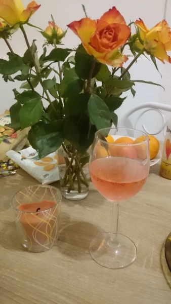 Розовое вино. 