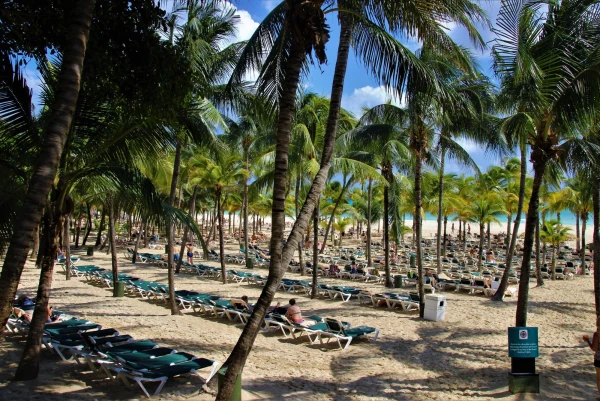 Отель "ClubHotel Riu Tequila All Inclusive" 5*. Наш пляж!!!