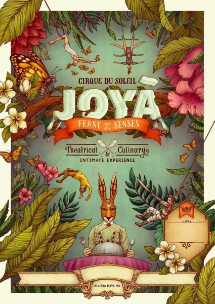 Цирк Cirque du Soleil на Ривьере Майя. Шоу-программа Joya.