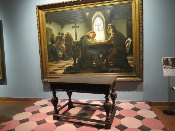 В Королевском дворце.