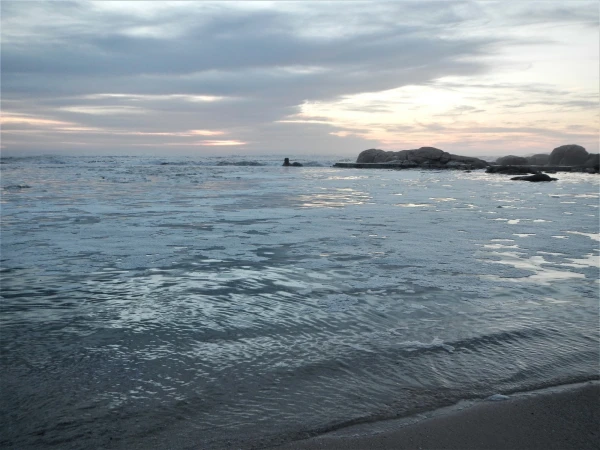 Закат в Camps Bay