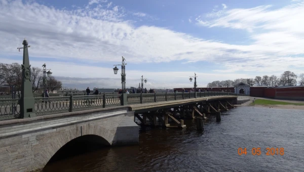 Петропавловская крепость: завершение прогулки...