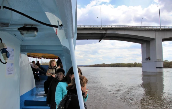 Речная весенняя прогулка по рекам Трубеж и Ока.