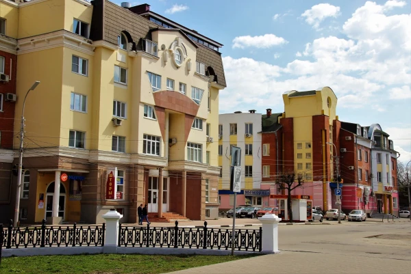 Современная Рязань. пл. Генерала Маргелова.