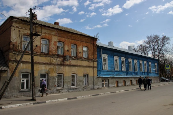 Старые улочки Рязани...