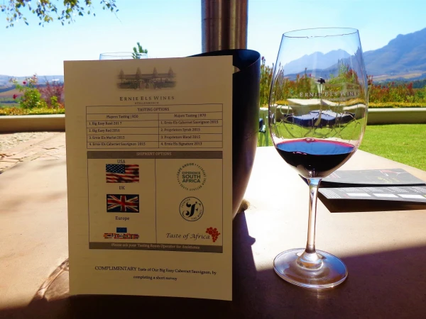 Wine tasting