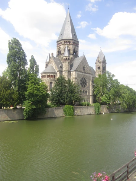  Temple neuf (самая красивая церковь Метца)