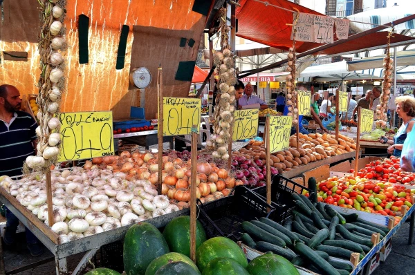Рынок Балларо (Mercato Ballarо) 