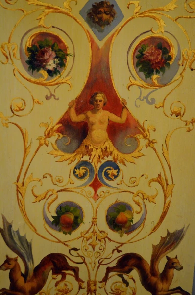 В палаццо Мирто (Museo Palazzo Mirto). Настенная роспись