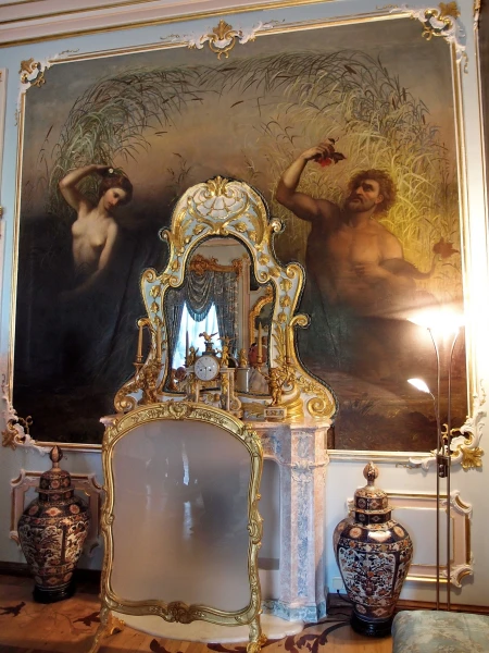 Китайский дворец. Голубая гостиная