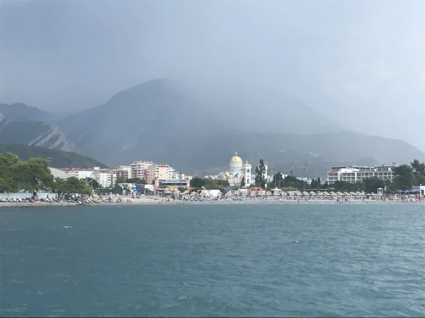 Вид на Бар с моря