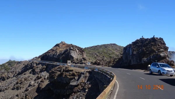 Mirador de Los Andenes: поднялись выше тумана и облаков...