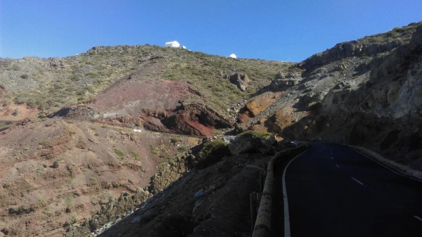 Roque de los Muchachos: пора вниз...